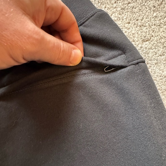 NWT Mens Lululemon Steady State 5” Black Sweat Shorts Medium NEW - Picture 6 of 9